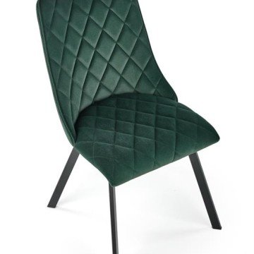 Фото1.Кресло Halmar K-450 VELVET Темно-зеленый